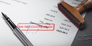 recouvrement international  factures impayées