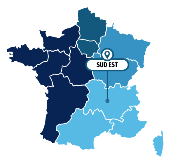 agence de recouvrement auvergne rhone alpes PACA et Occitanie